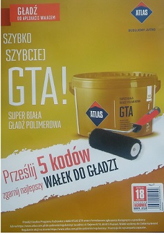 Wielka promocja białej gładzi polimerowej Atlasa!